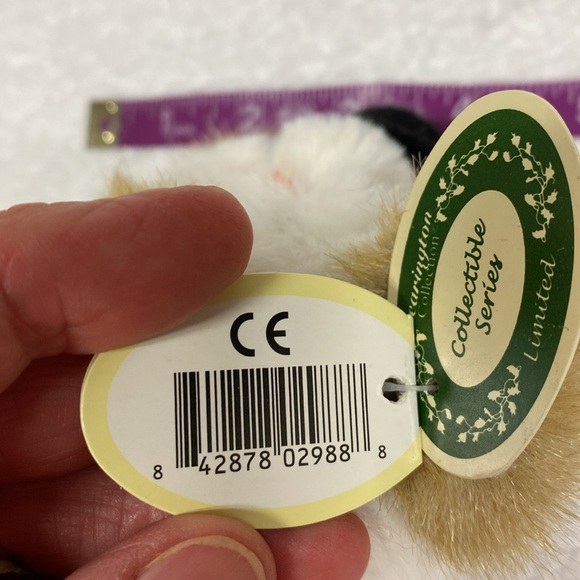 NWT Bearington Frost E. Bear snowman teddy. Ear - Picture 9 of 9